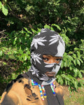 Black and Gray Ganja Ski Masks
