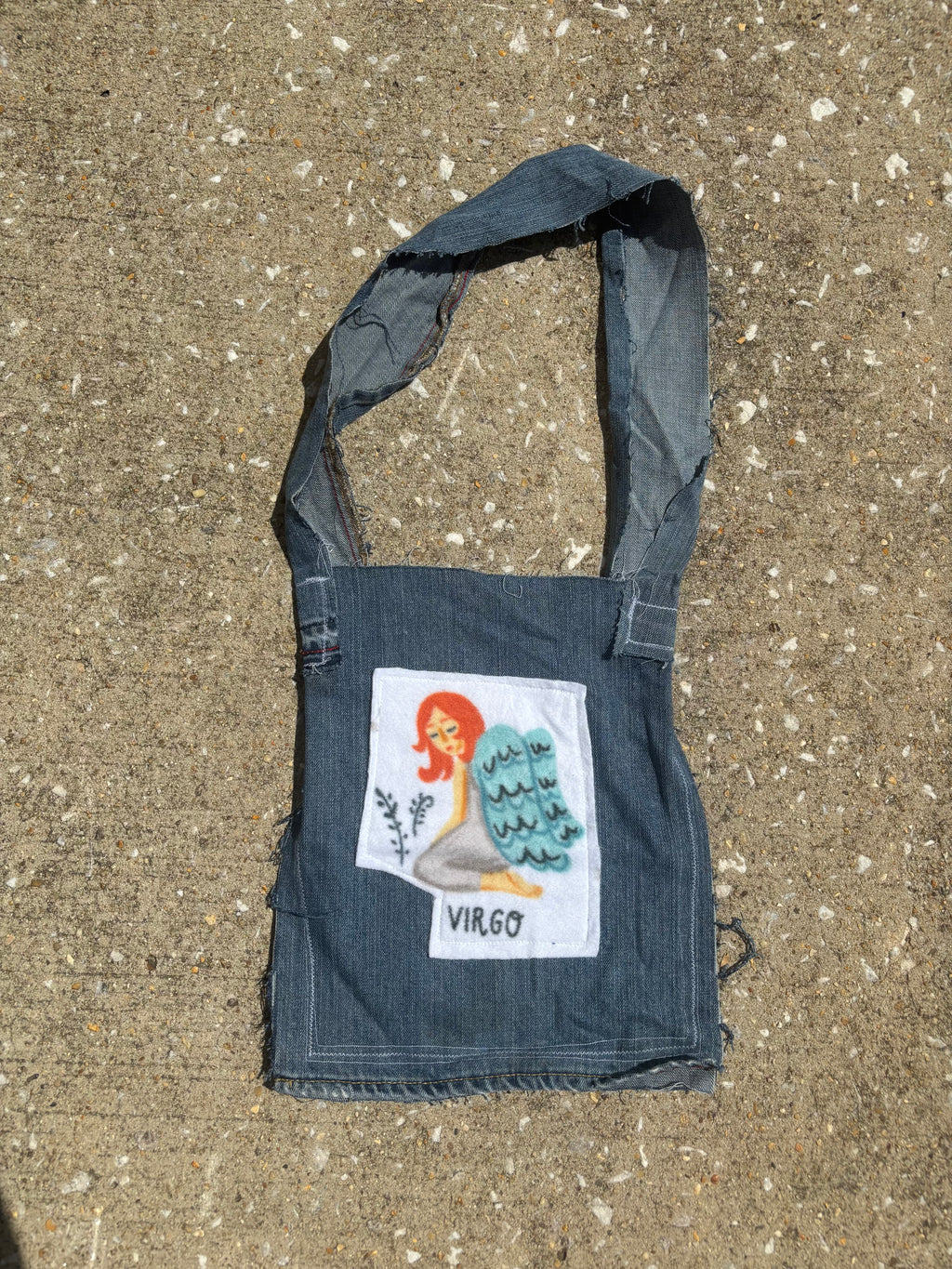 Virgo Denim Tote Bag