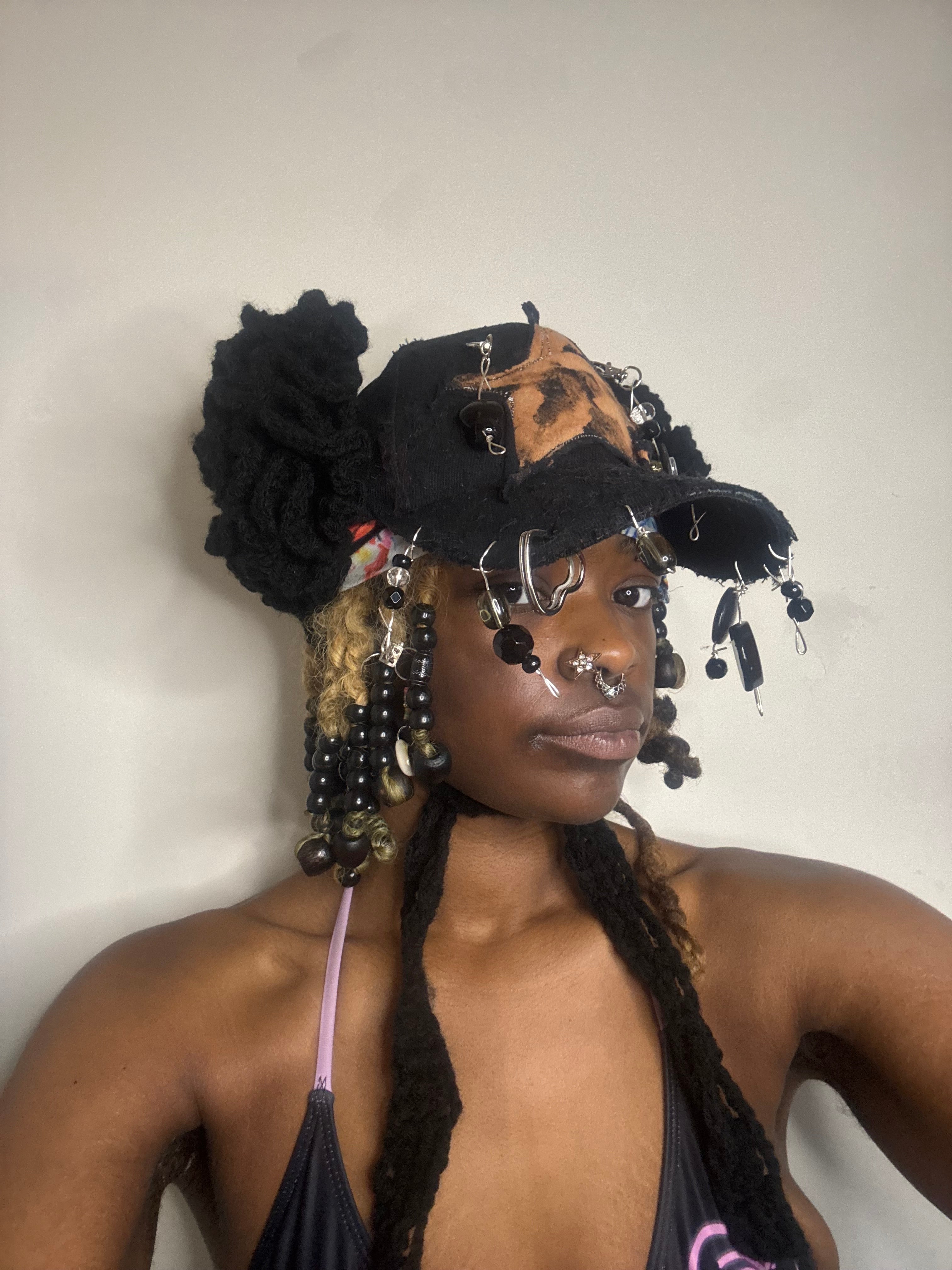 Distressed Black Hat