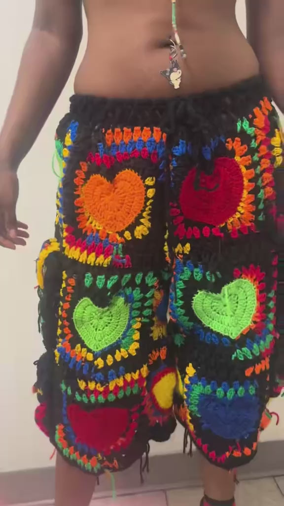 Crochet Heart Shorts <3